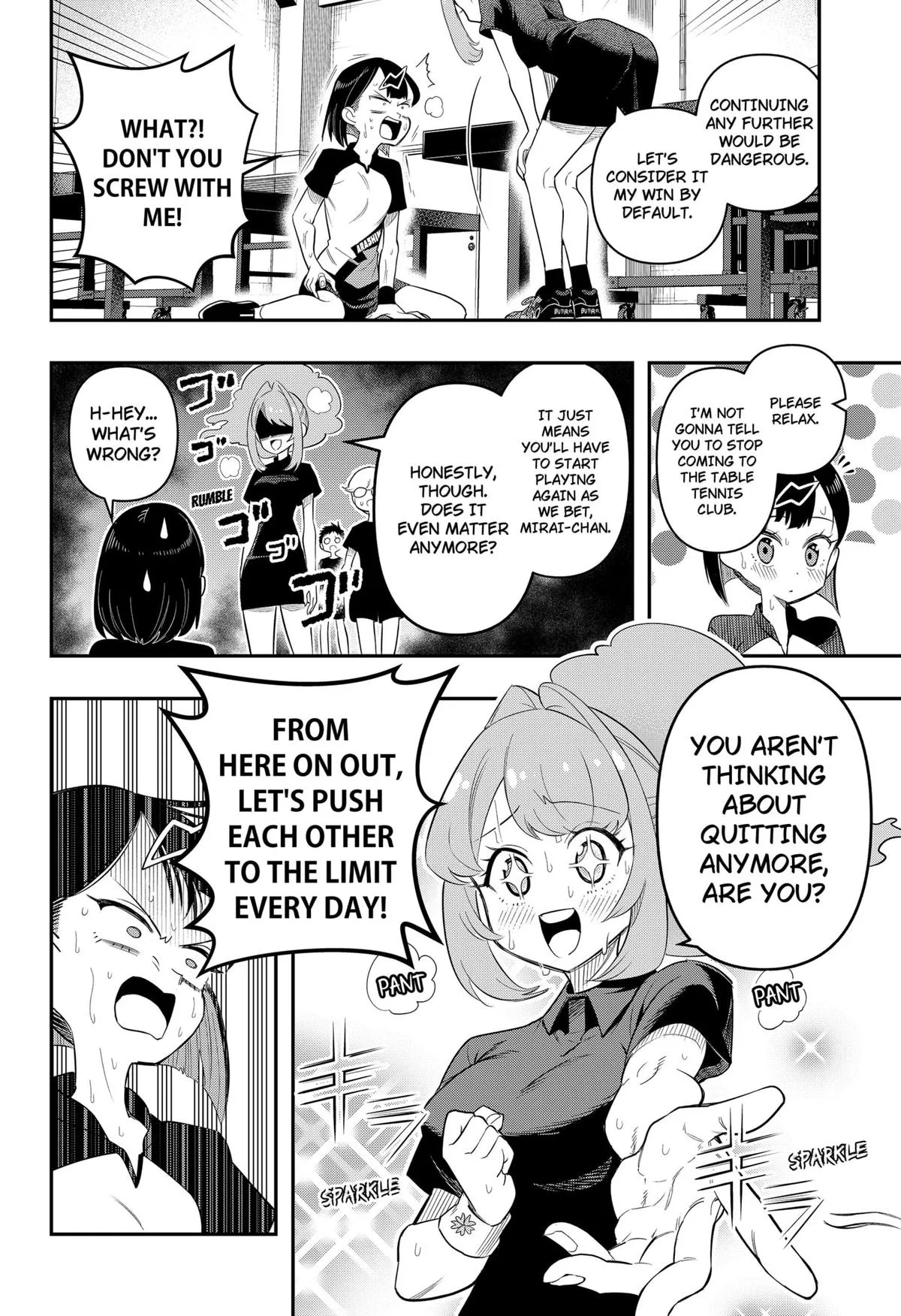Shunrai Table Tennis, chapter 1, page 58