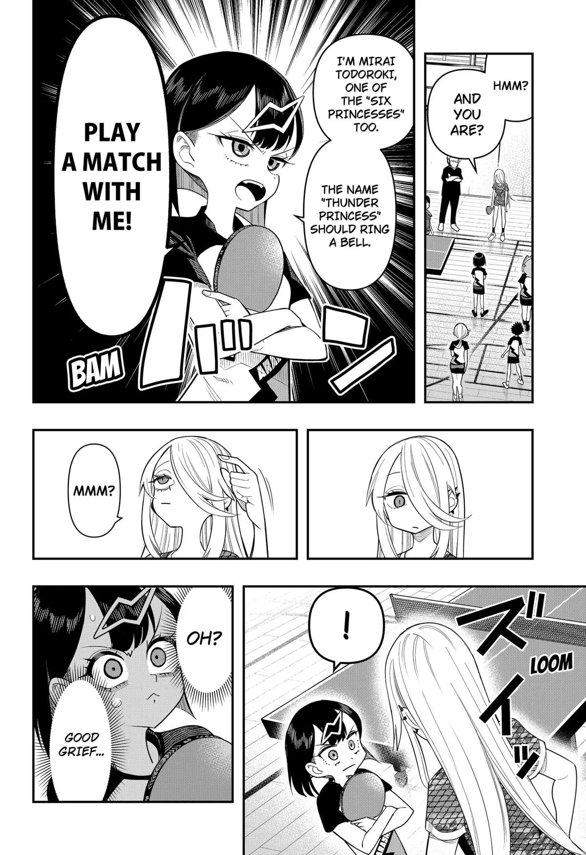 Shunrai Table Tennis, chapter 4, page 8