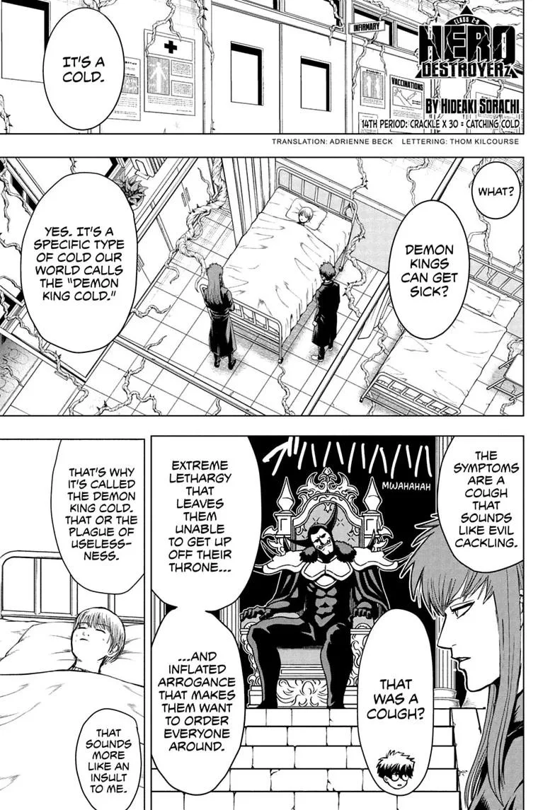 Class 2-B Hero Destroyerz, chapter 14, page 3
