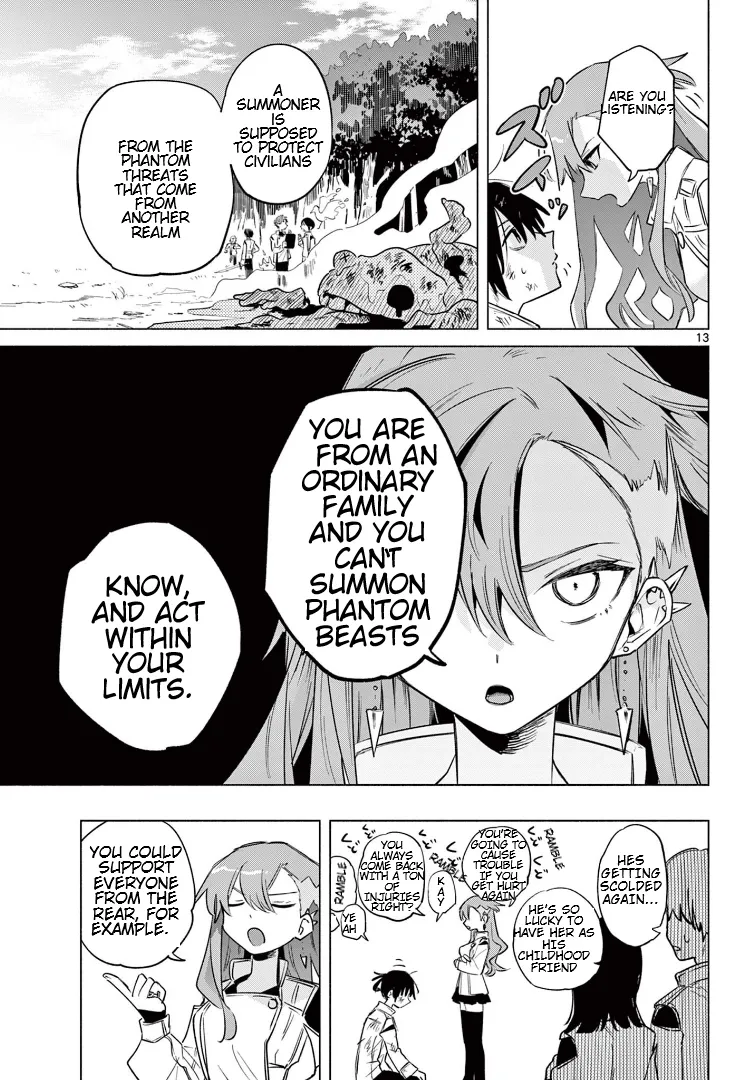 The Talentless Summoner, chapter 1, page 12