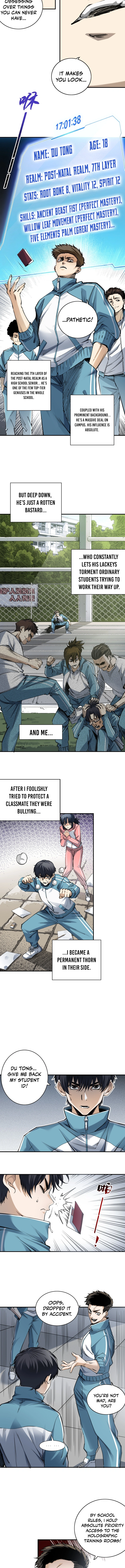 Two Realms: I Have an Ancient Martial Arts World, chapter 1, page 3