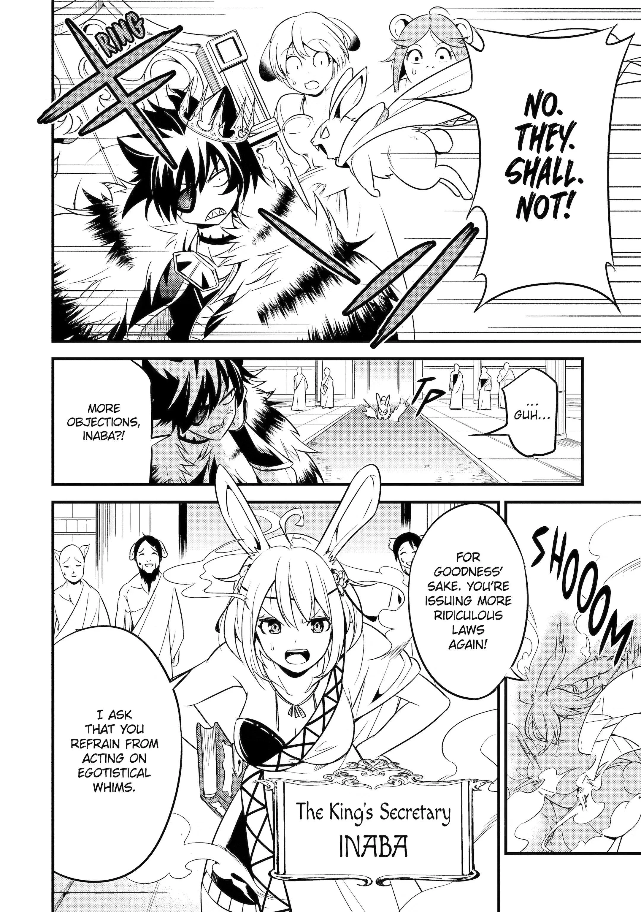 The Beast King Ouma Reconquers the World, chapter 1, page 6