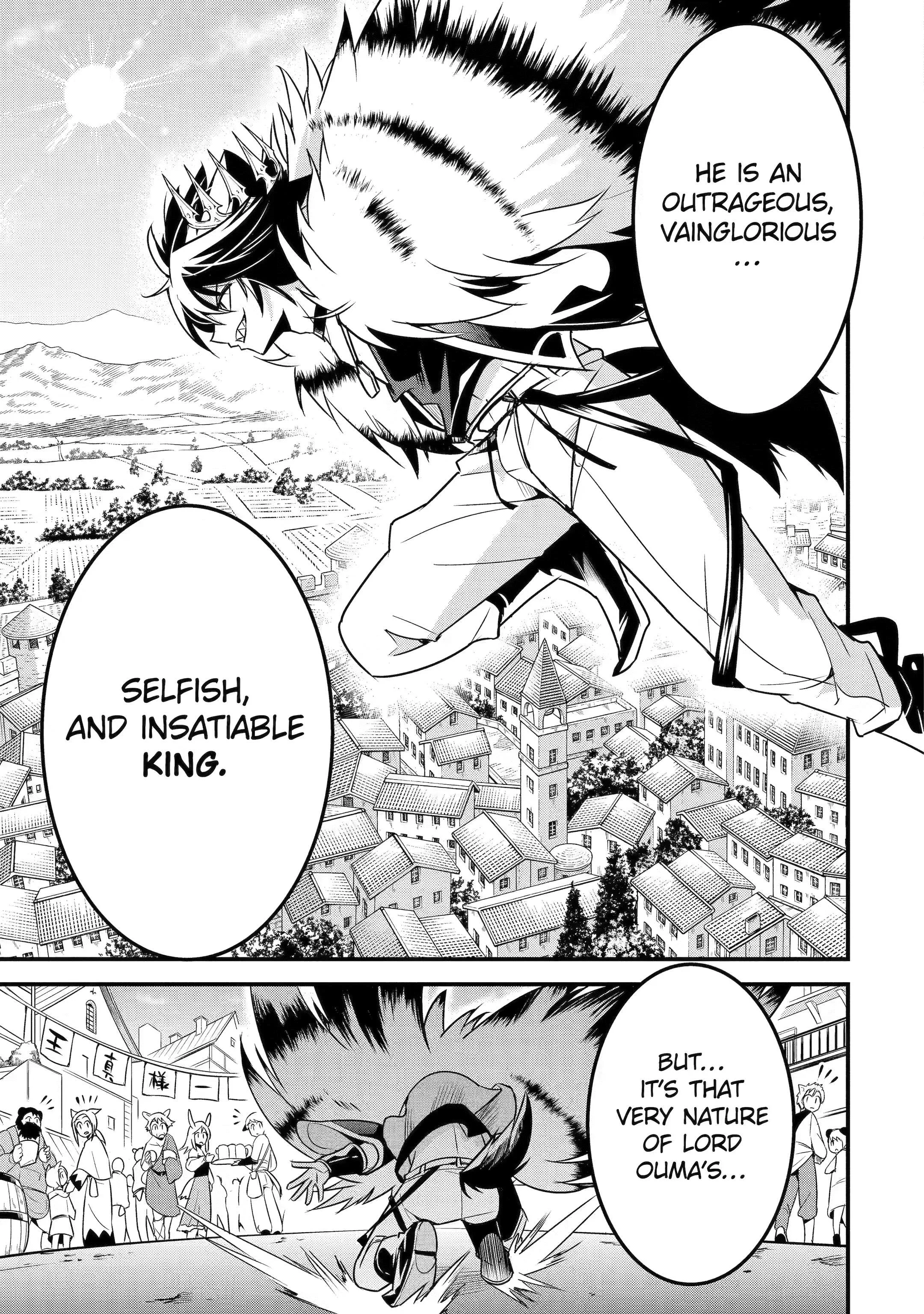 The Beast King Ouma Reconquers the World, chapter 1, page 9