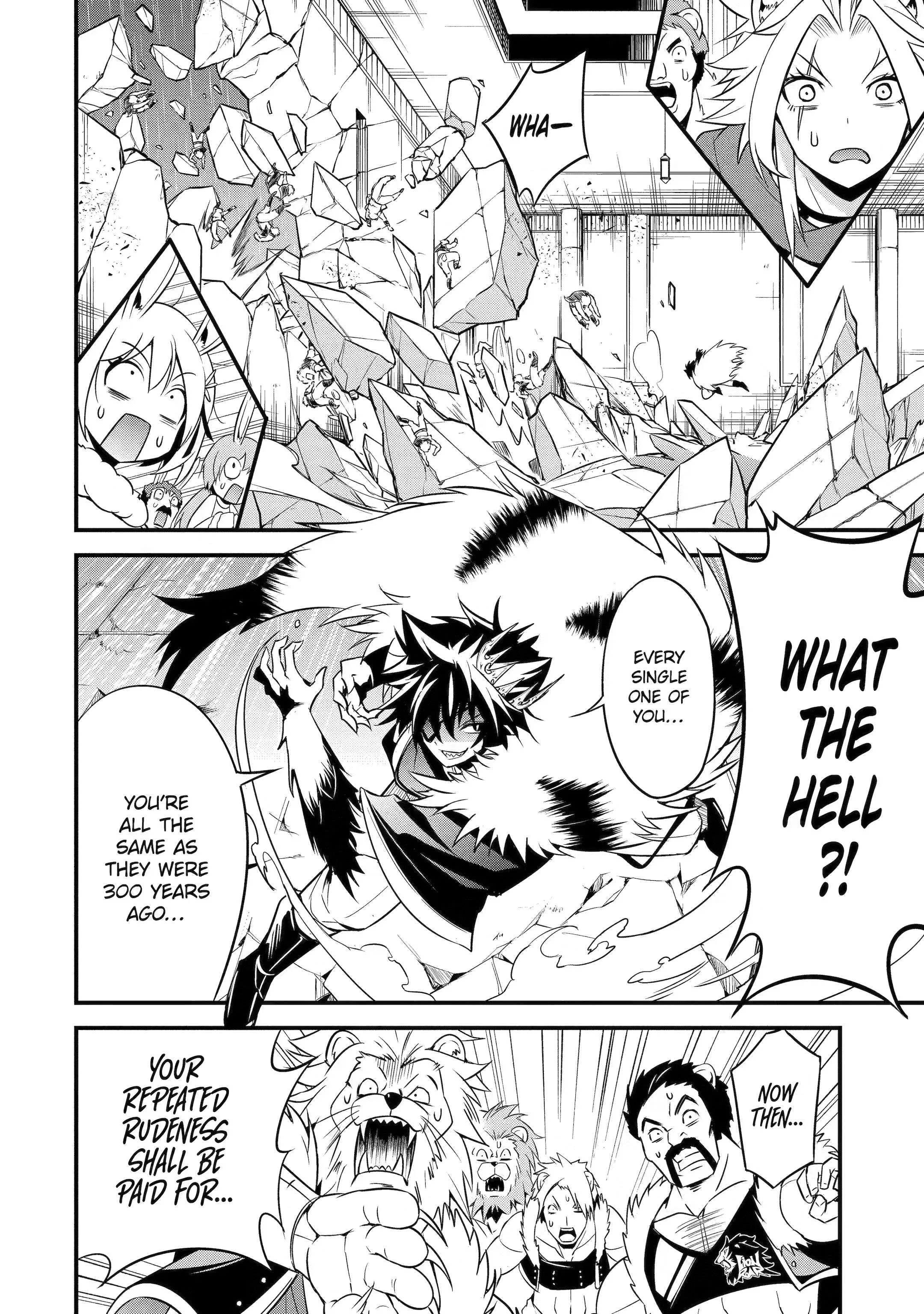 The Beast King Ouma Reconquers the World, chapter 1, page 40