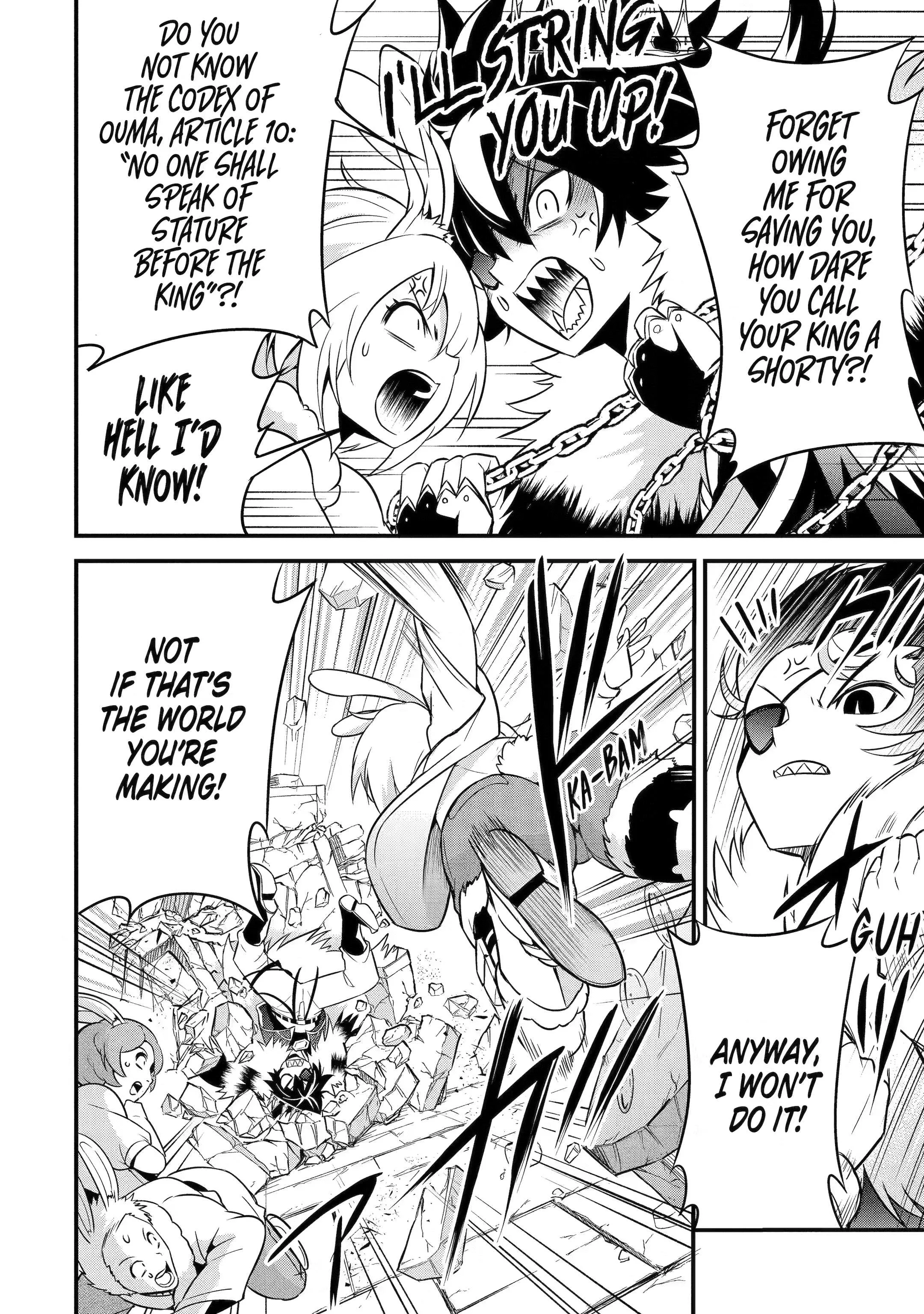 The Beast King Ouma Reconquers the World, chapter 2, page 17