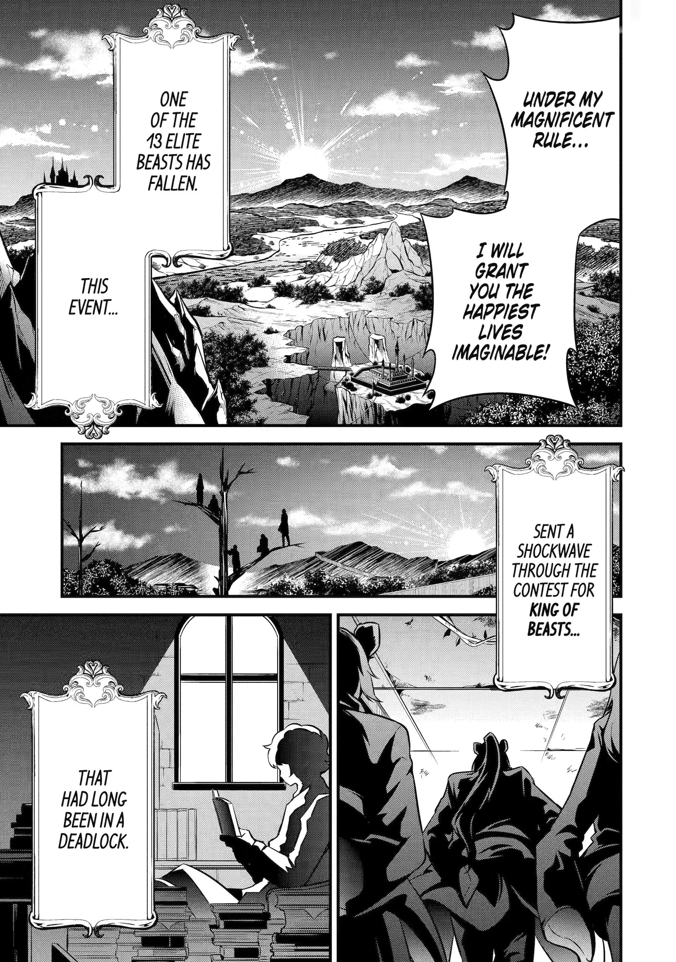 The Beast King Ouma Reconquers the World, chapter 4, page 37