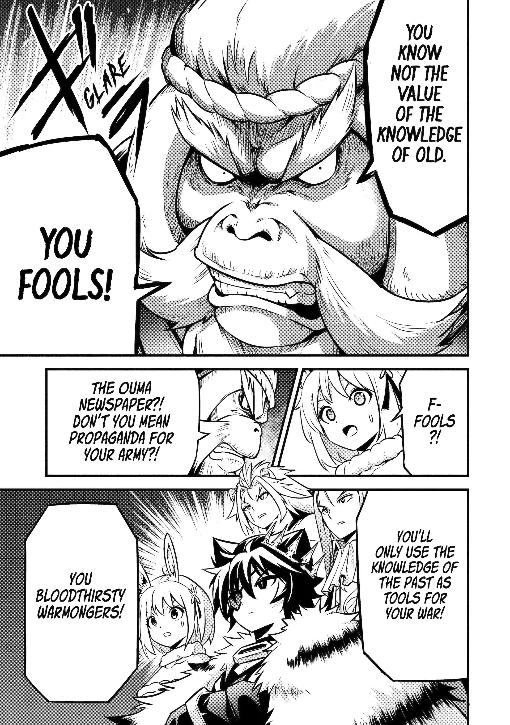 The Beast King Ouma Reconquers the World, chapter 6, page 13
