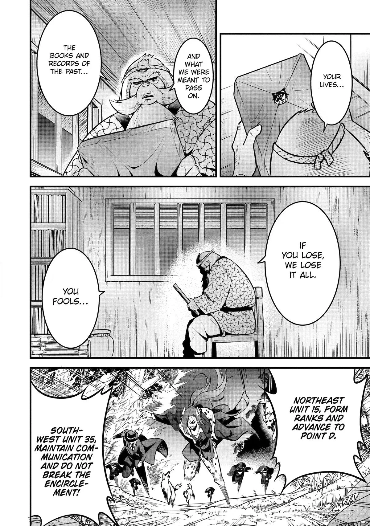 The Beast King Ouma Reconquers the World, chapter 7, page 33