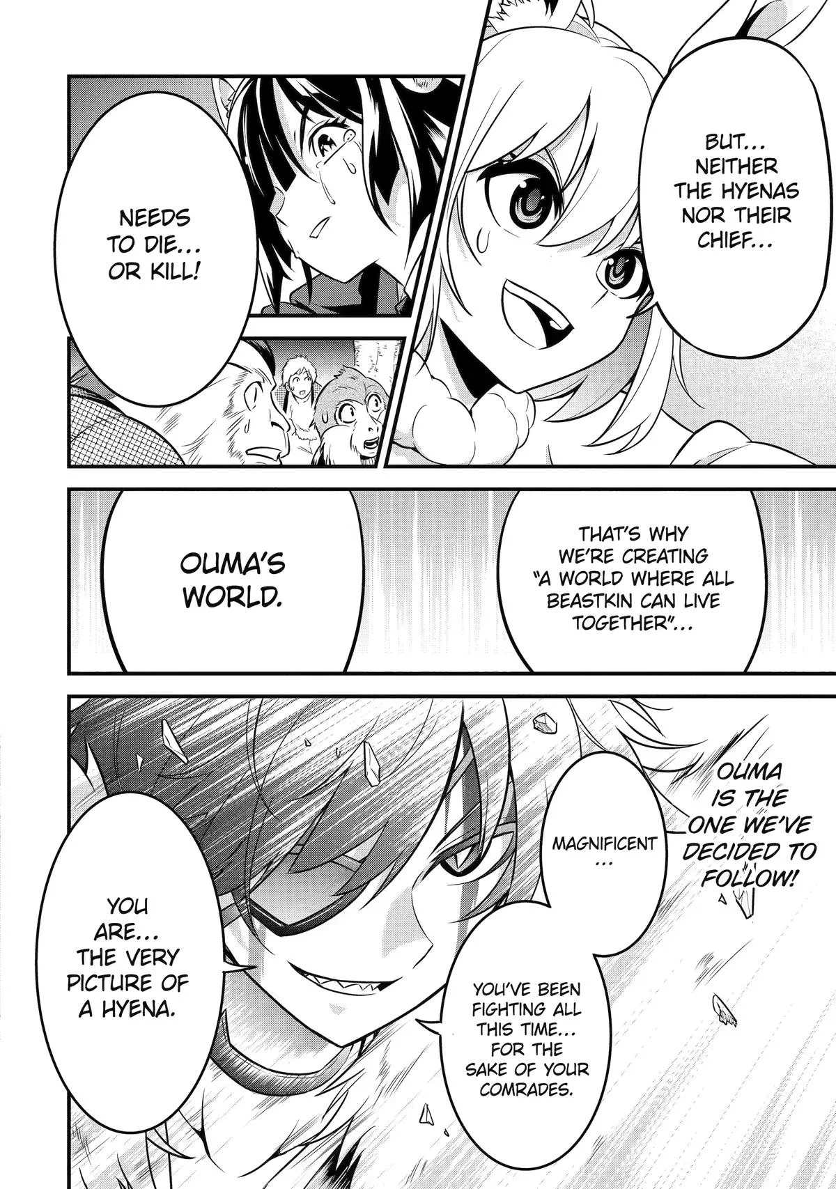 The Beast King Ouma Reconquers the World, chapter 9, page 28