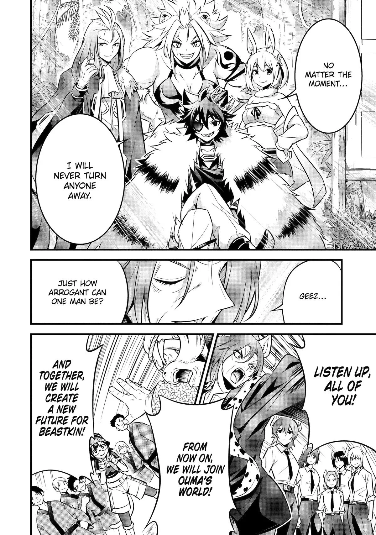 The Beast King Ouma Reconquers the World, chapter 10, page 28