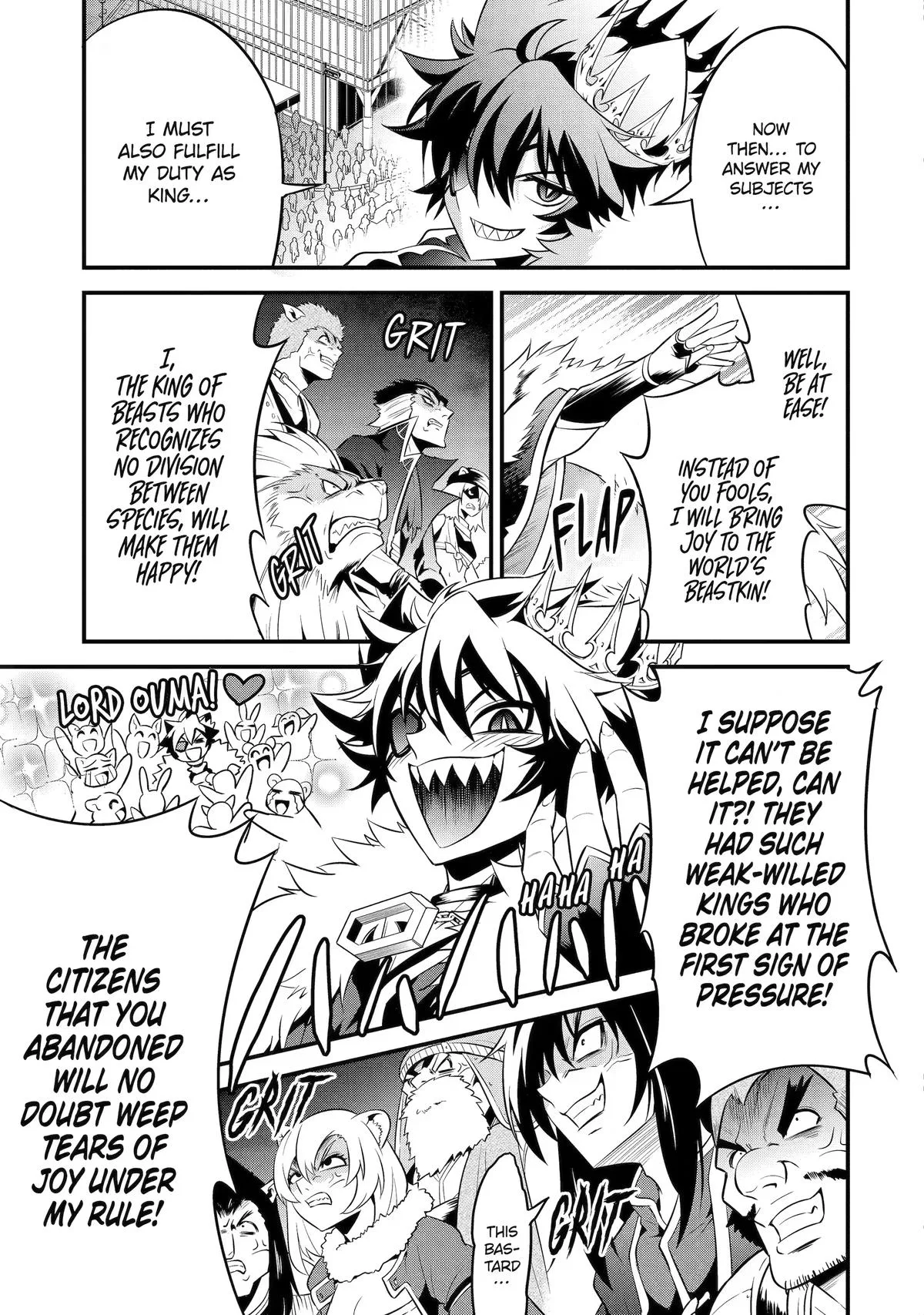 The Beast King Ouma Reconquers the World, chapter 14, page 27