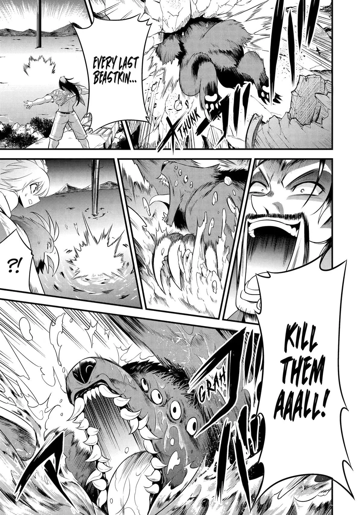 The Beast King Ouma Reconquers the World, chapter 15, page 40
