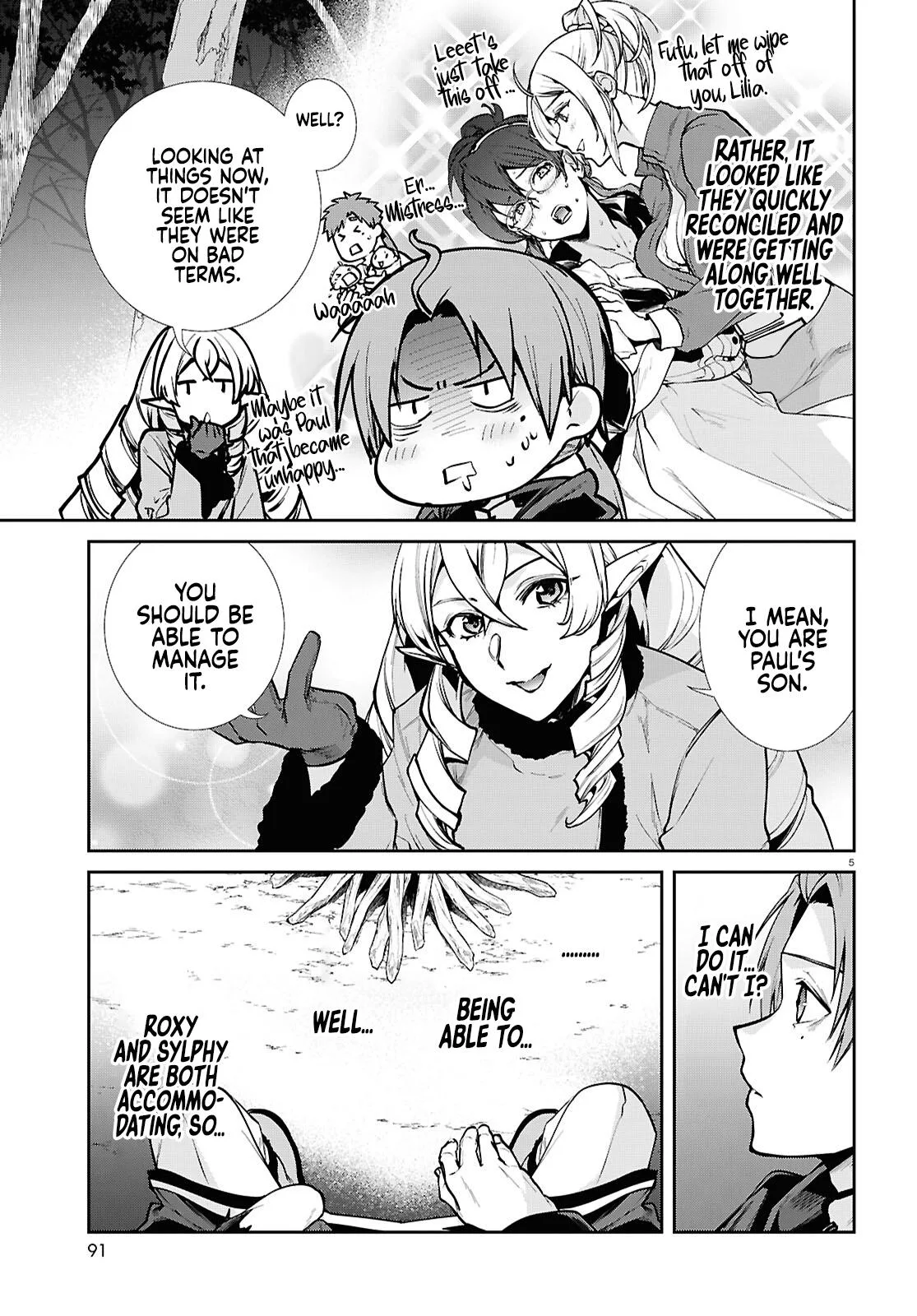 Mushoku Tensei: Jobless Reincarnation, chapter 115, page 5