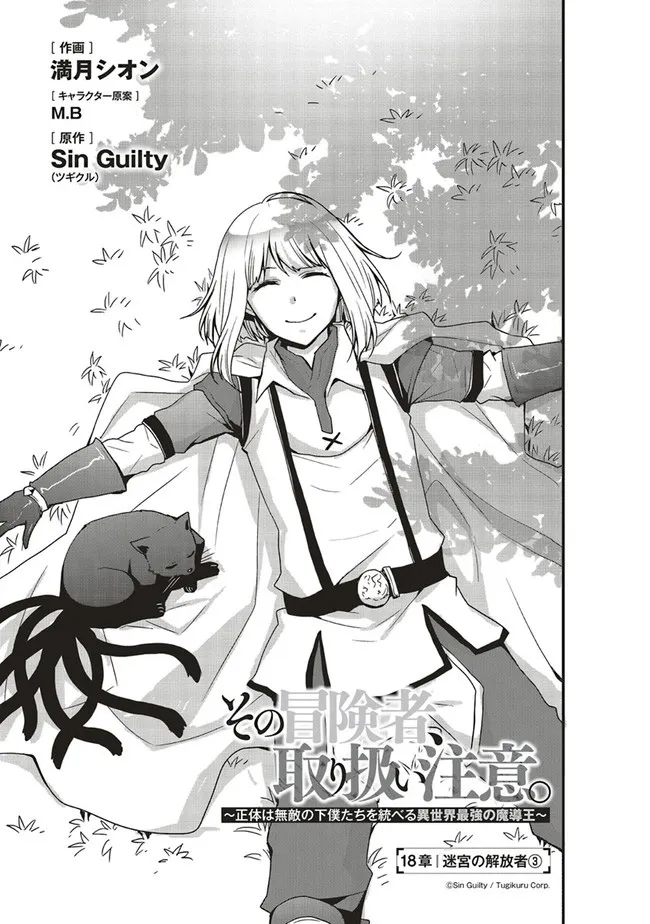 Sono Bouken-sha, Toriatsukai chuui. ~Shoutai wa Muteki no Geboku-tachi o Suberu Isekai Saikyou no Madou-ou~, chapter 18.1, page 3