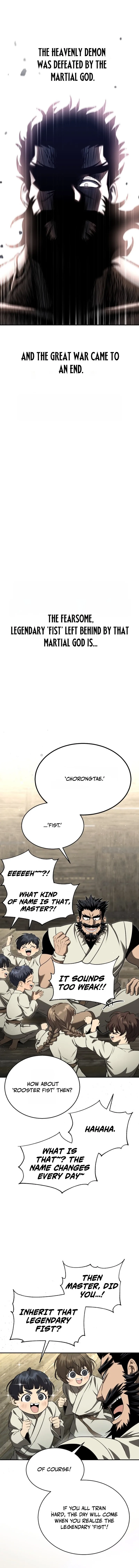 The World’s Strongest Fist Fighter, chapter 1, page 3