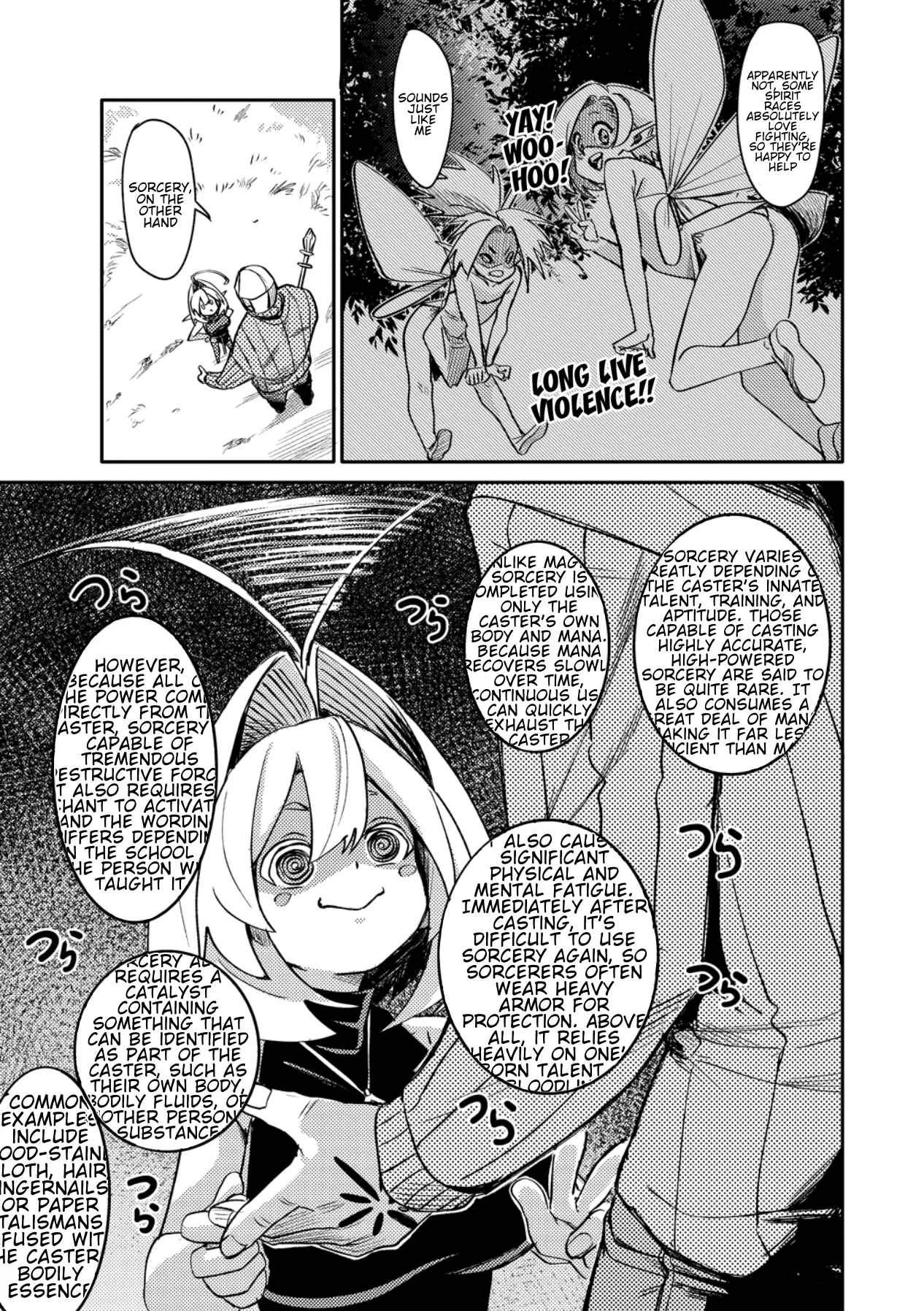 The Elf Picked Up a Heavy Knight., chapter 3, page 9