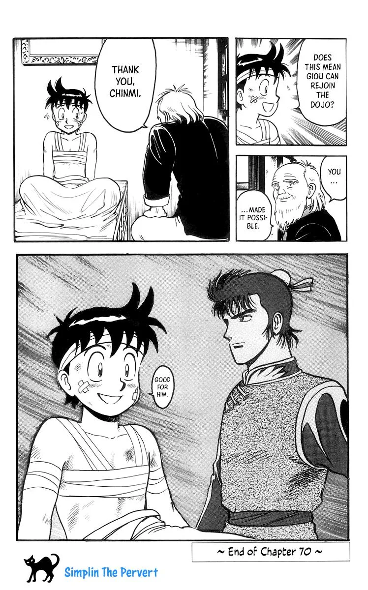 Tekken Chinmi, chapter 70, page 33