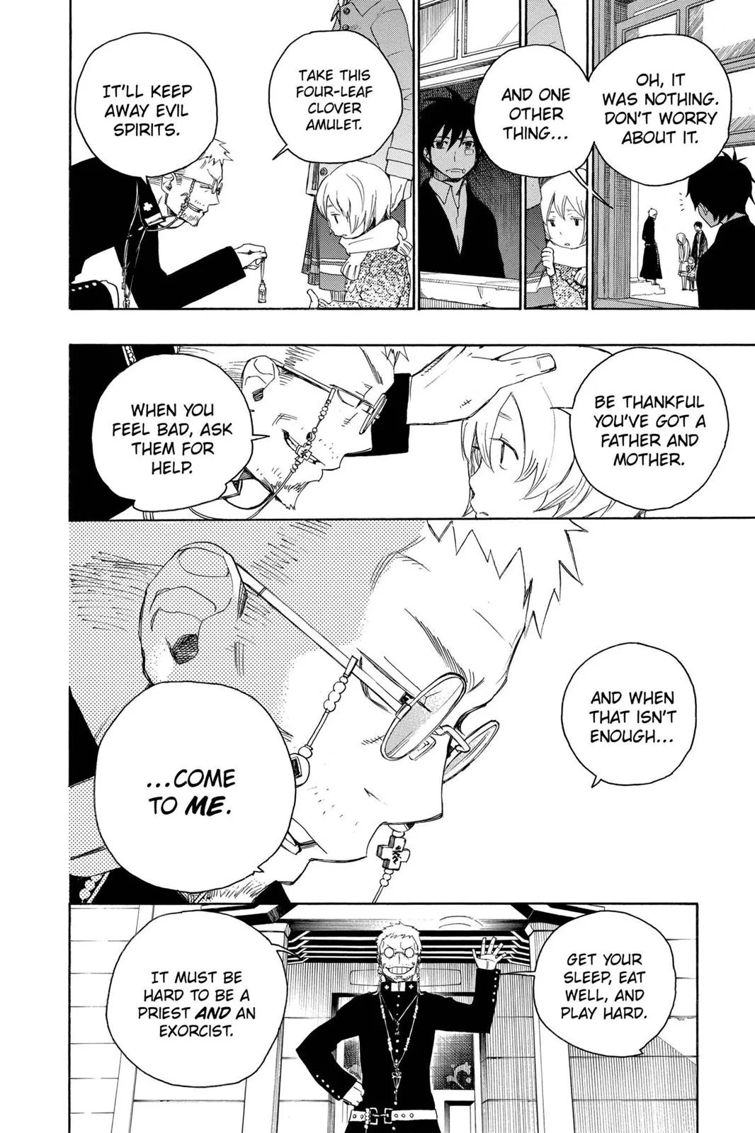 Blue Exorcist, chapter 1, page 14