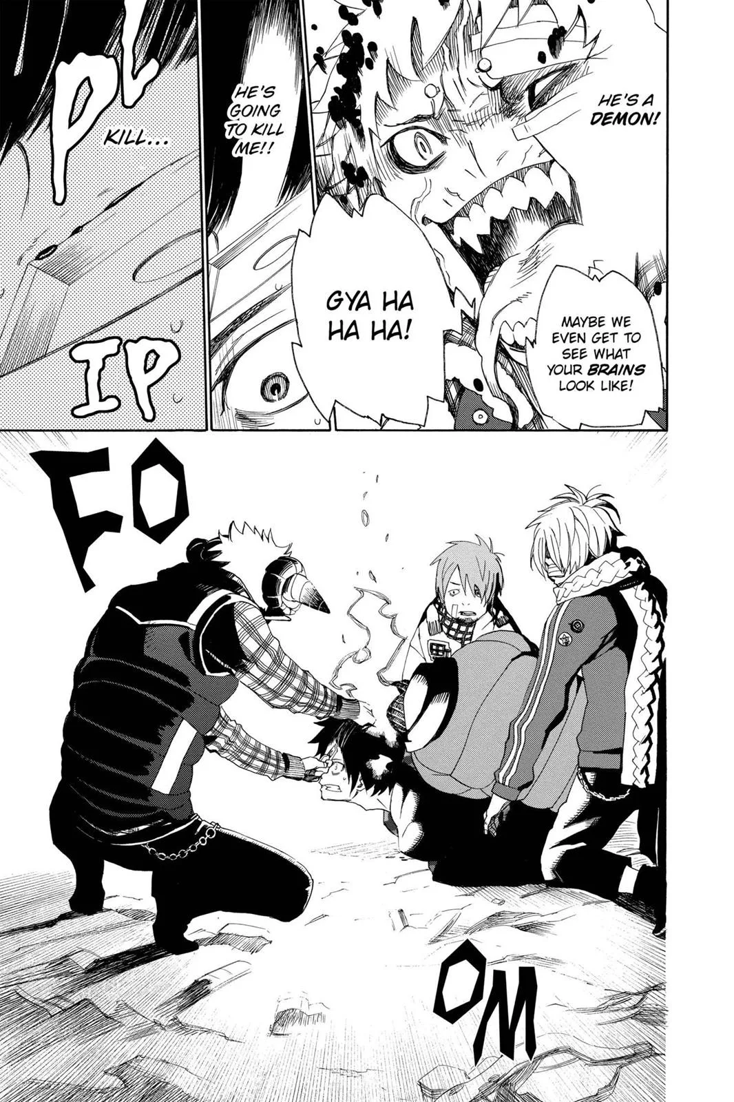 Blue Exorcist, chapter 1, page 27