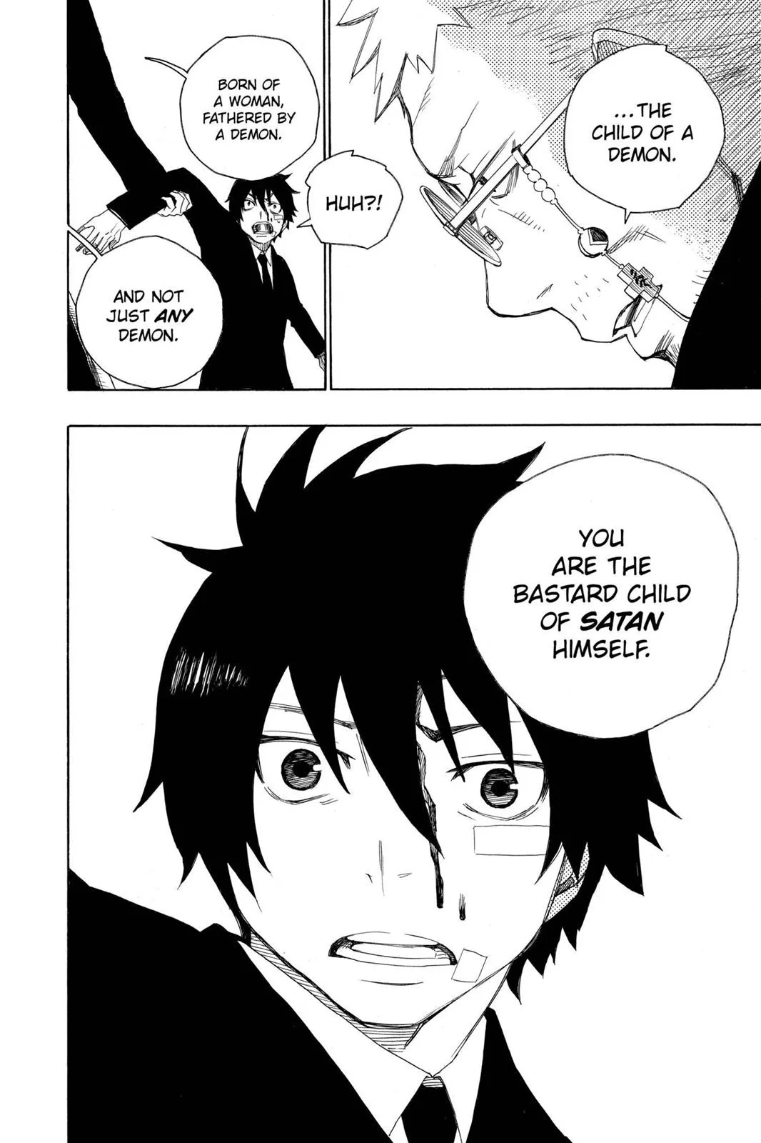 Blue Exorcist, chapter 1, page 36