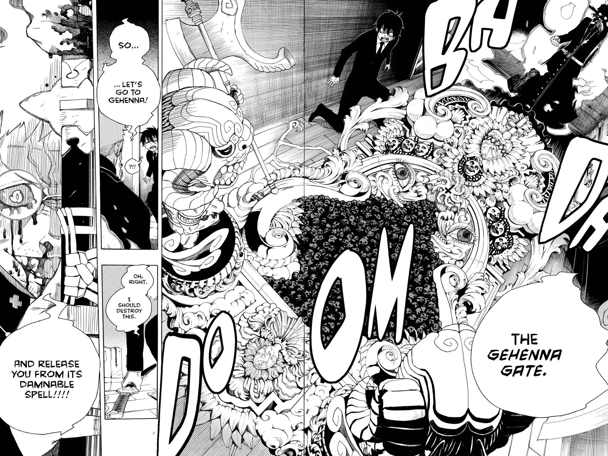 Blue Exorcist, chapter 1, page 48