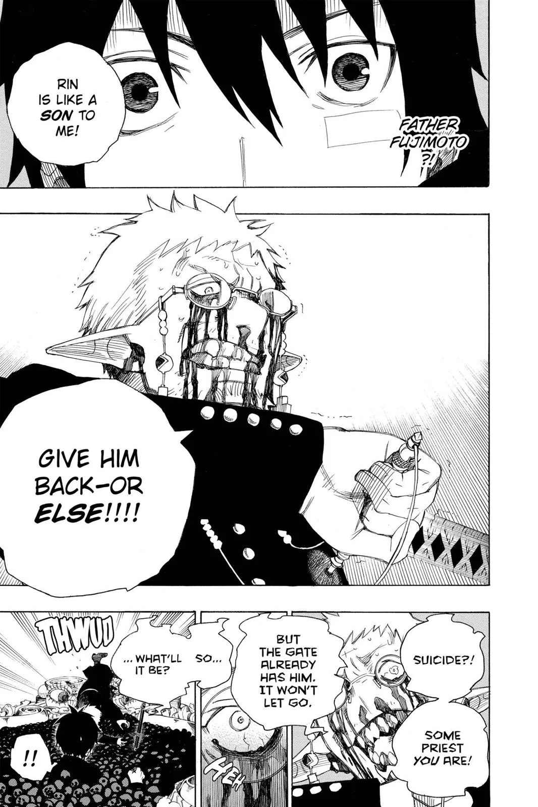 Blue Exorcist, chapter 1, page 54