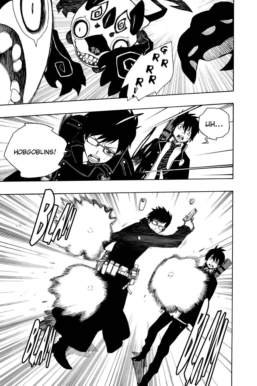 Blue Exorcist, chapter 2, page 28