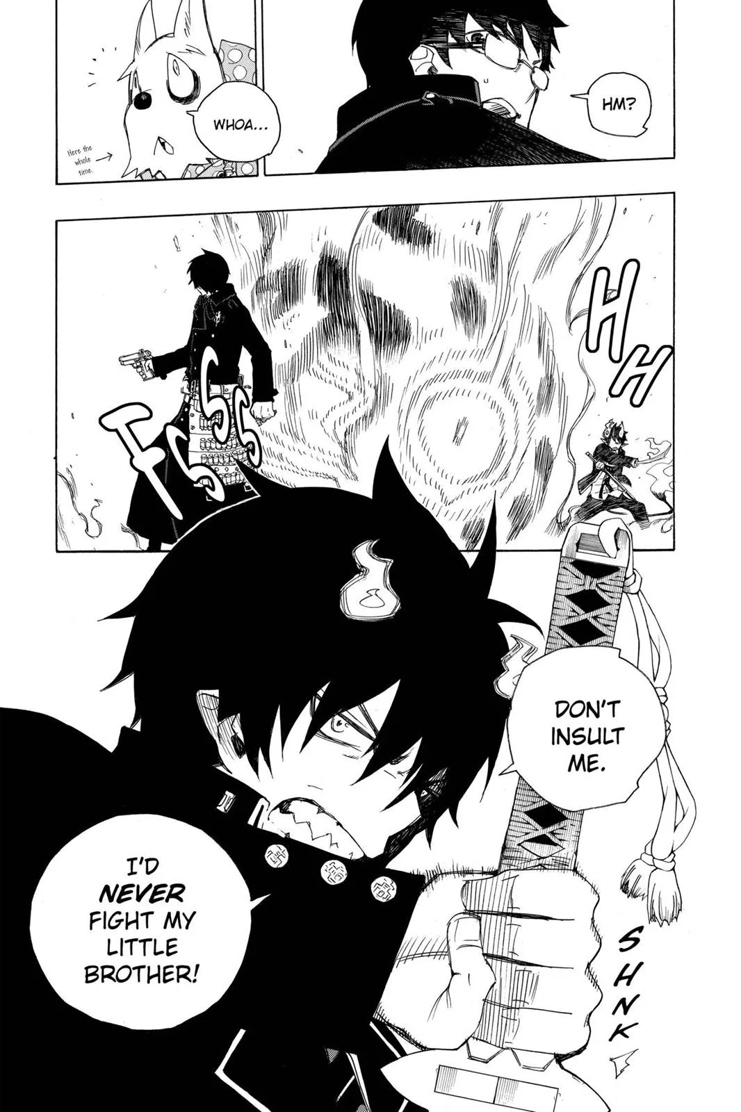 Blue Exorcist, chapter 2, page 44
