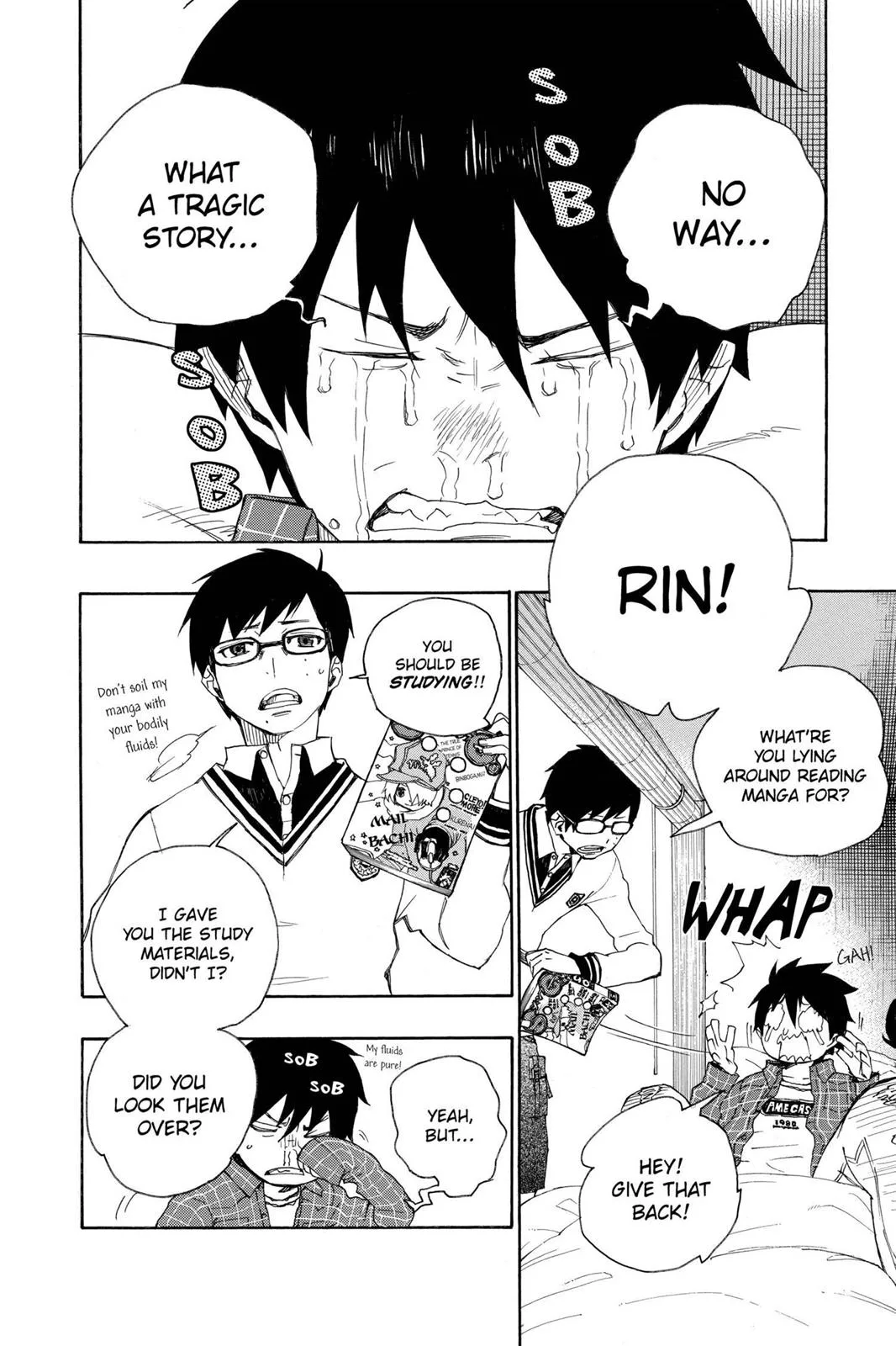 Blue Exorcist, chapter 3, page 2