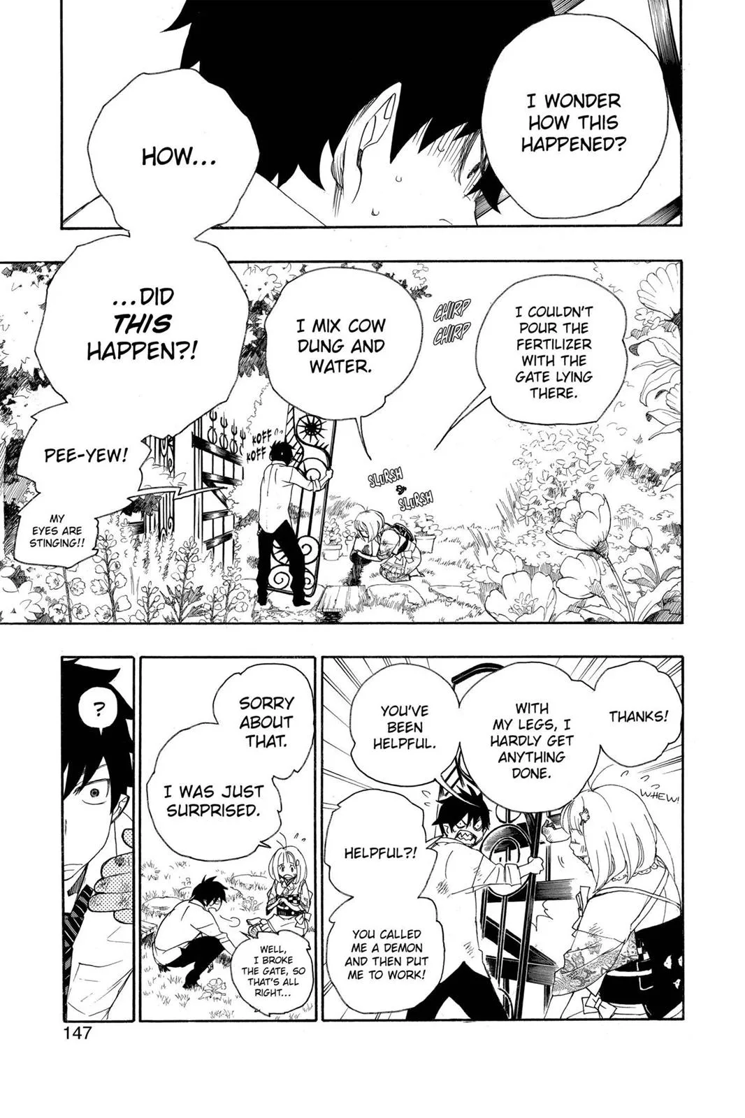 Blue Exorcist, chapter 3, page 17