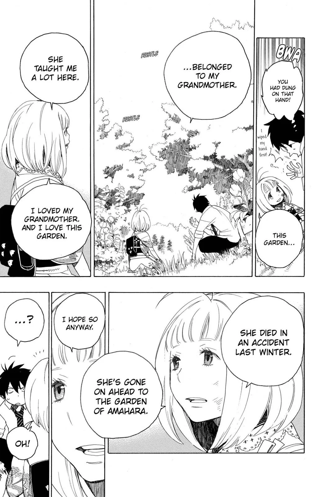 Blue Exorcist, chapter 3, page 19