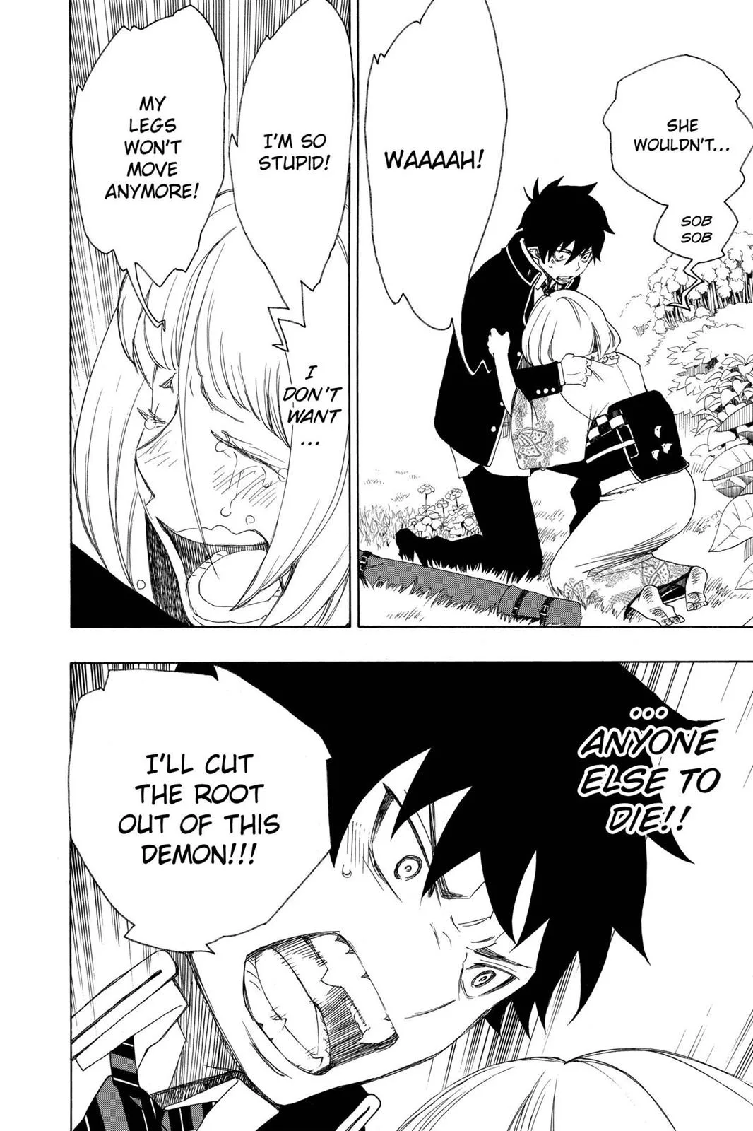 Blue Exorcist, chapter 3, page 38