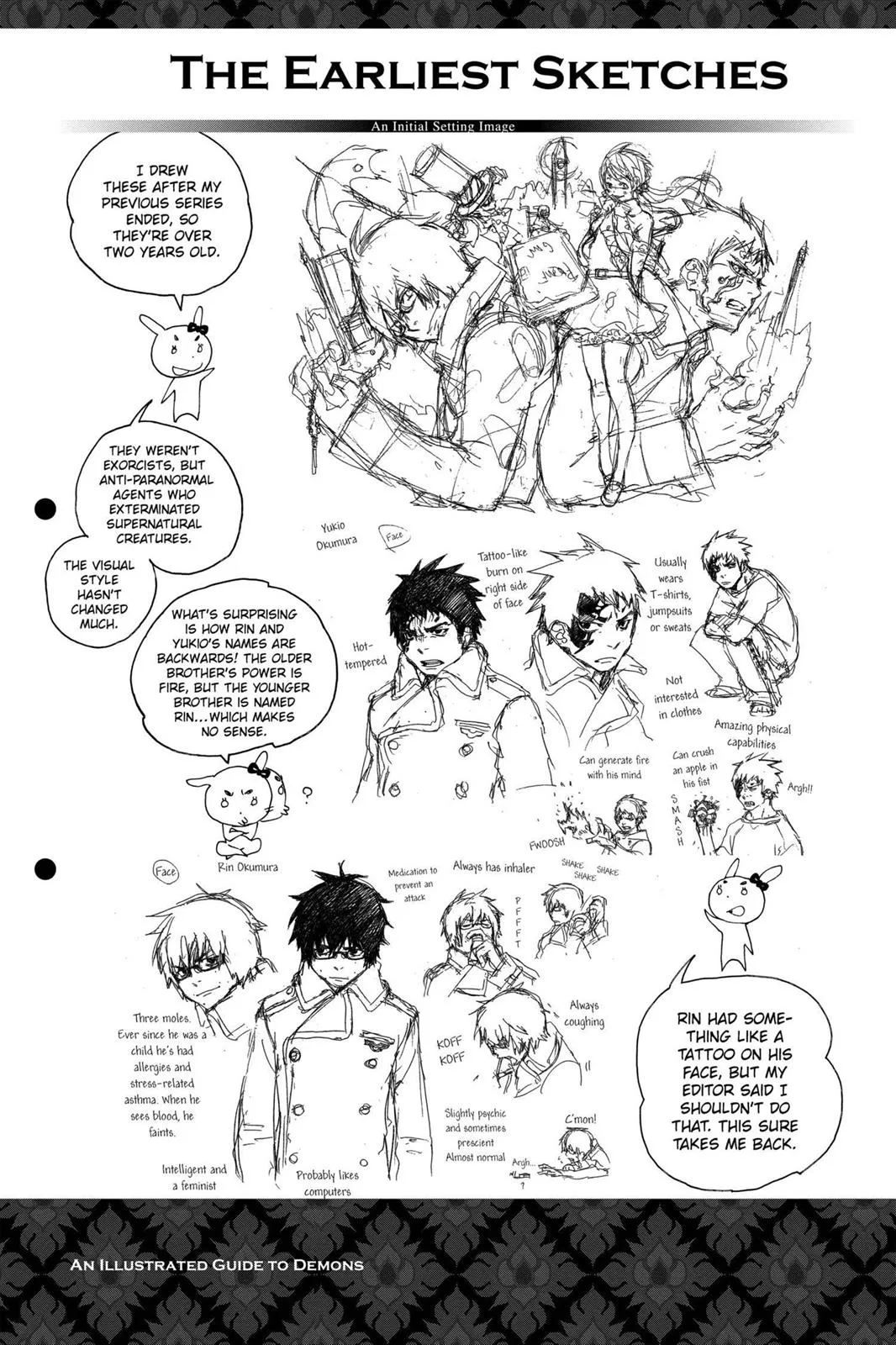 Blue Exorcist, chapter 3, page 61