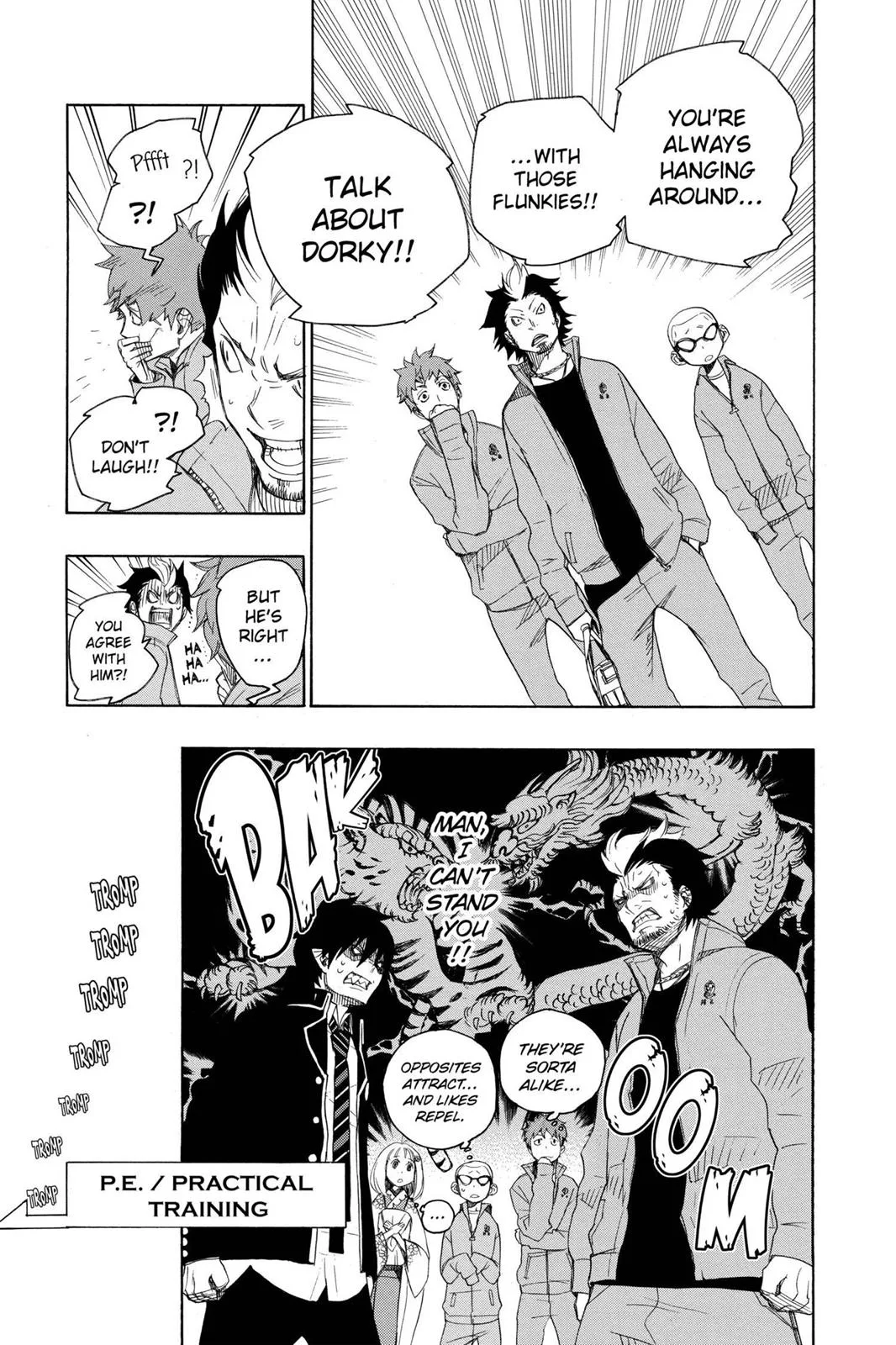 Blue Exorcist, chapter 4, page 18