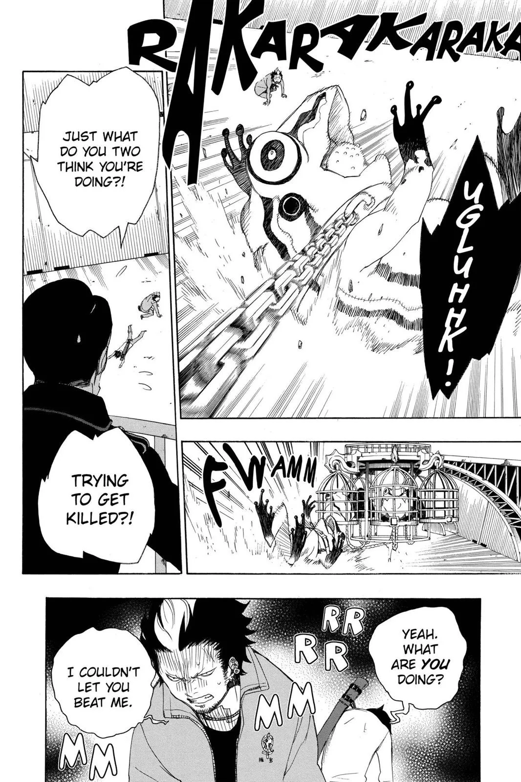 Blue Exorcist, chapter 4, page 21