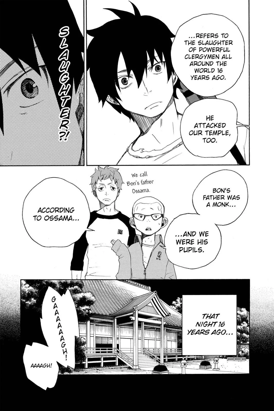 Blue Exorcist, chapter 4, page 26