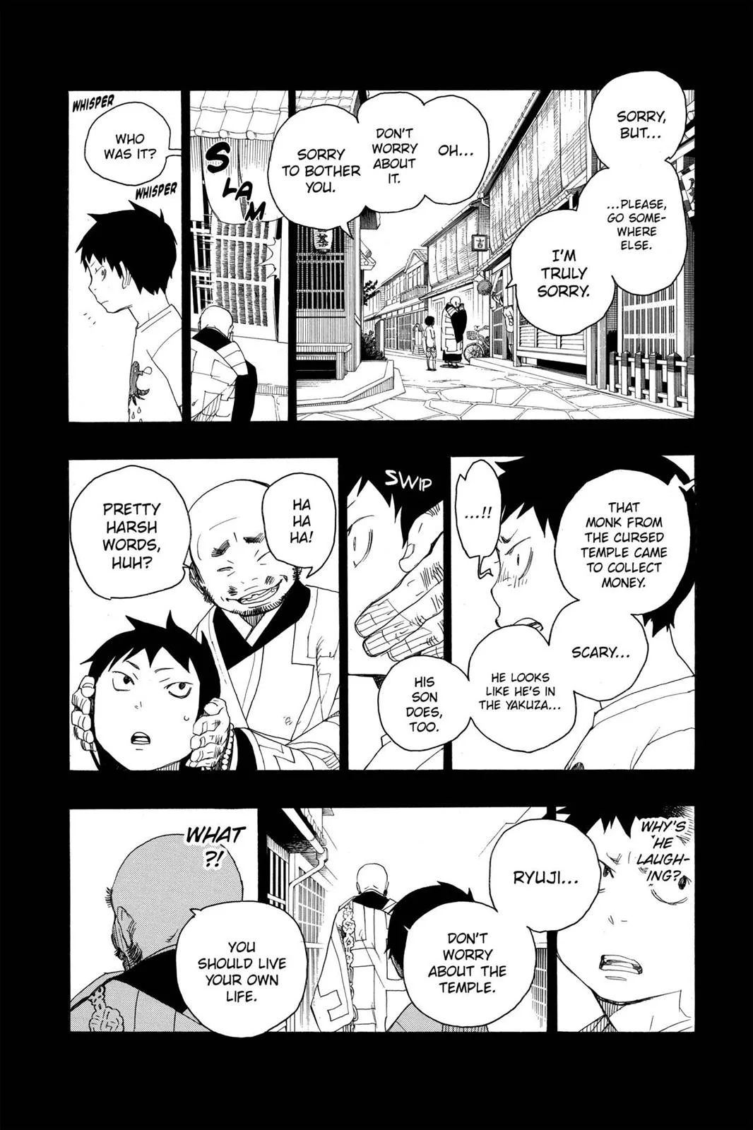 Blue Exorcist, chapter 4, page 35