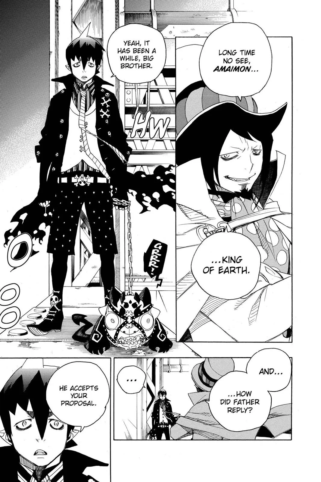 Blue Exorcist, chapter 4, page 46