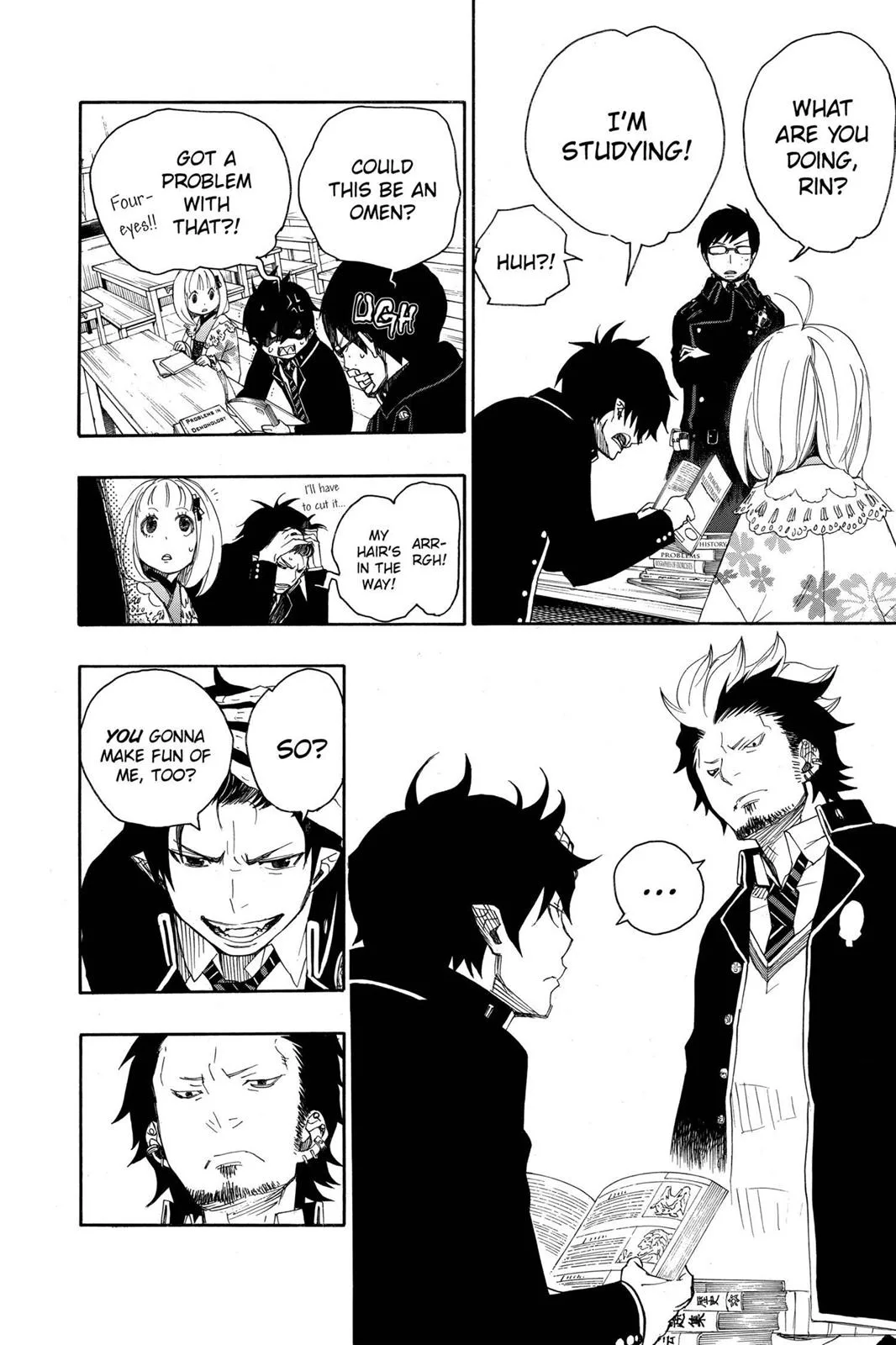 Blue Exorcist, chapter 4, page 49