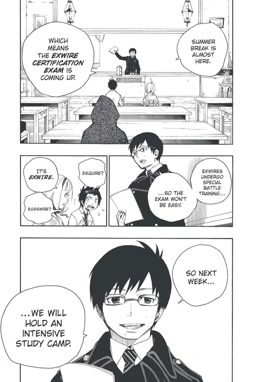 Blue Exorcist, chapter 5, page 5