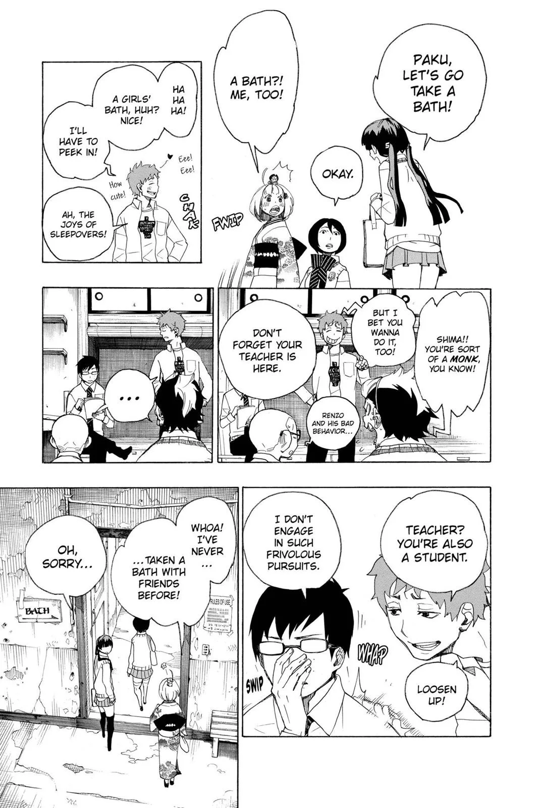 Blue Exorcist, chapter 5, page 23