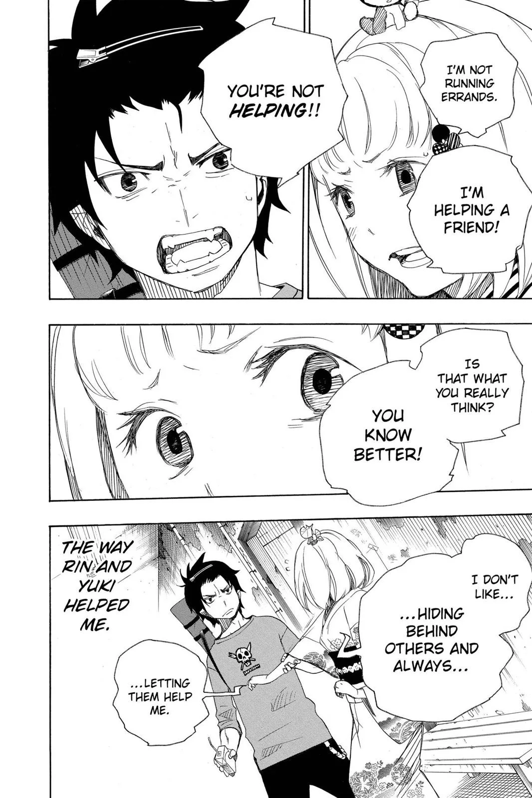 Blue Exorcist, chapter 5, page 26