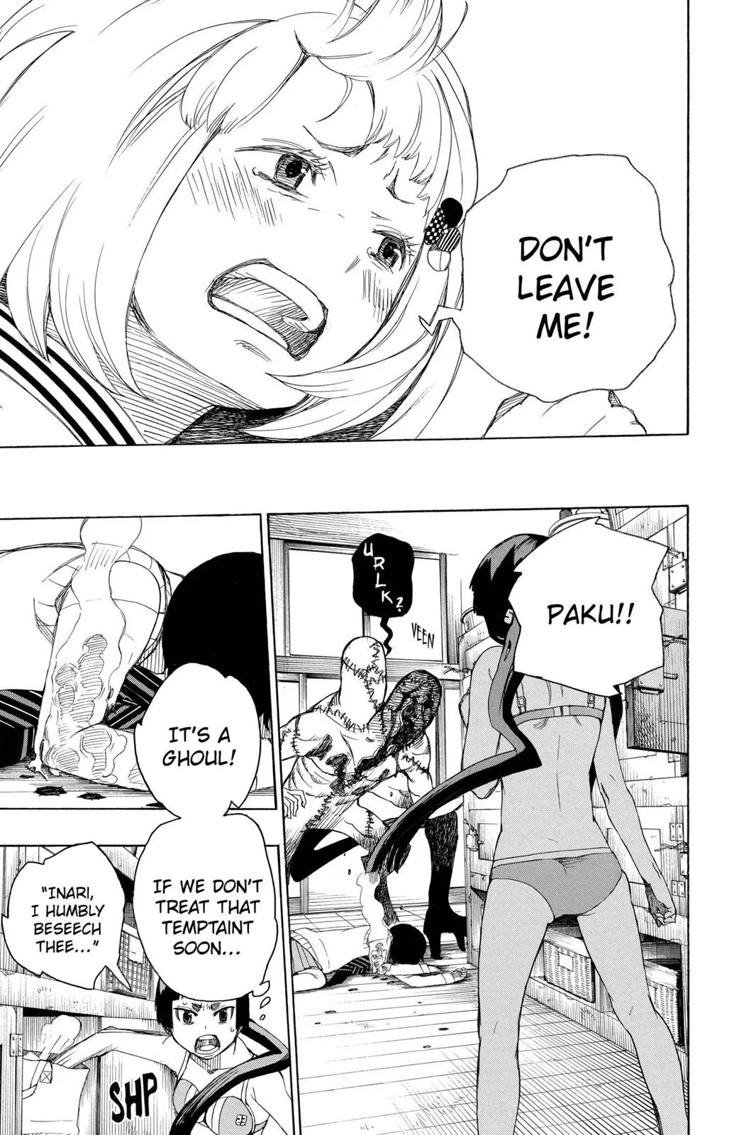 Blue Exorcist, chapter 5, page 33