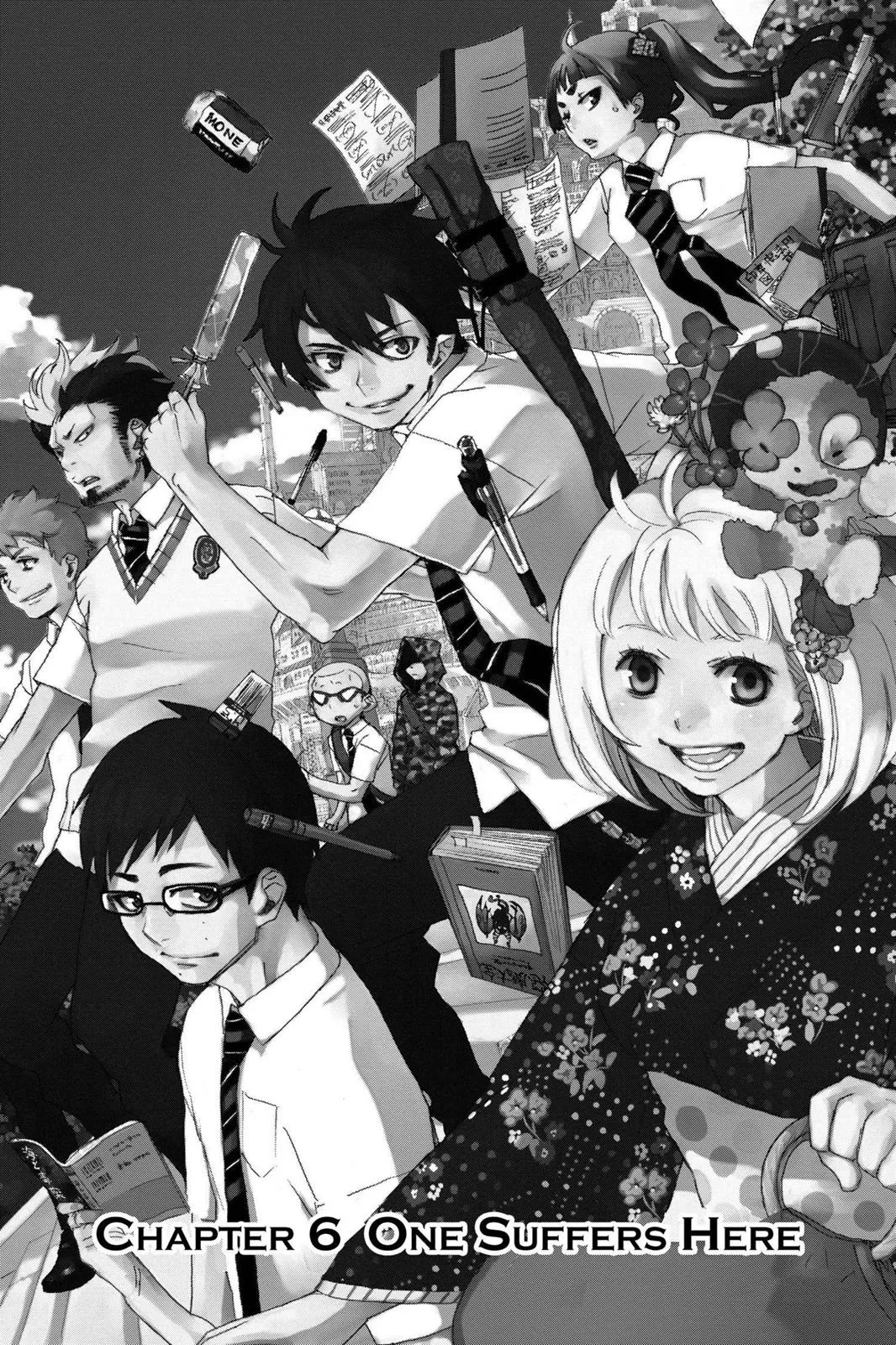 Blue Exorcist, chapter 6, page 1