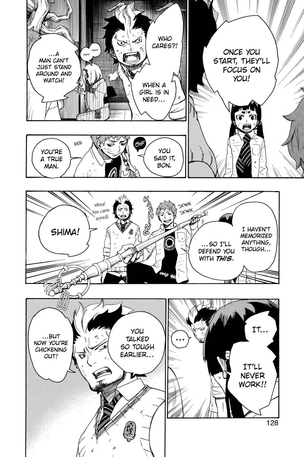 Blue Exorcist, chapter 6, page 32