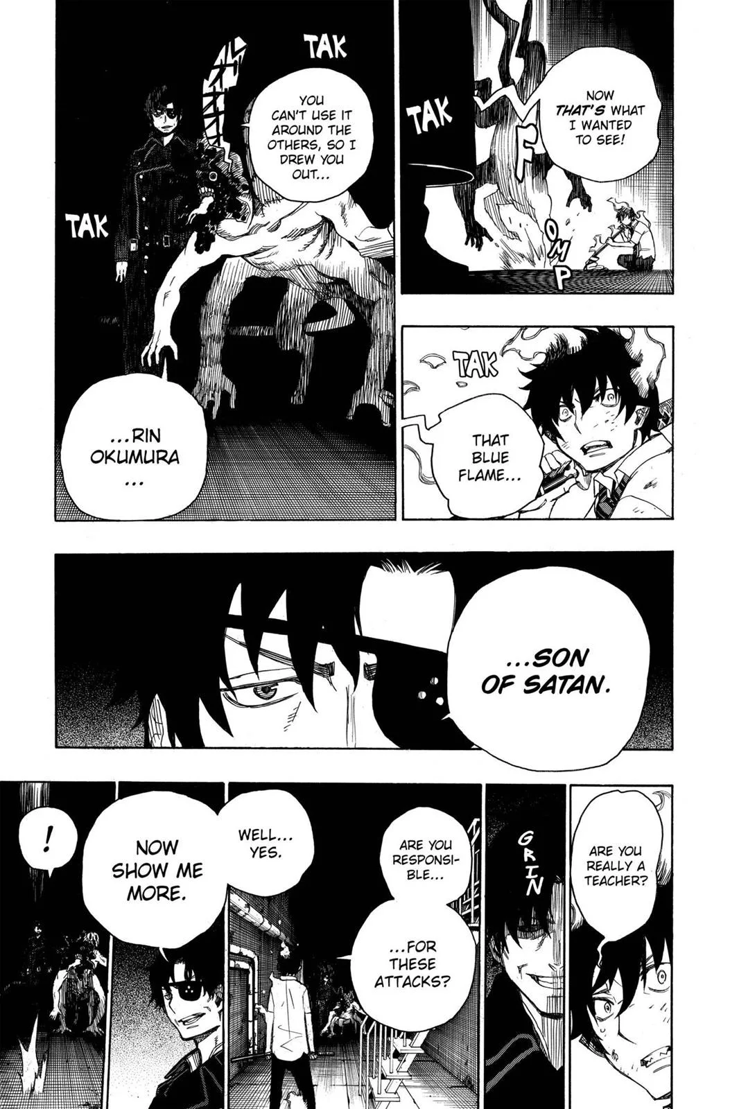 Blue Exorcist, chapter 6, page 35