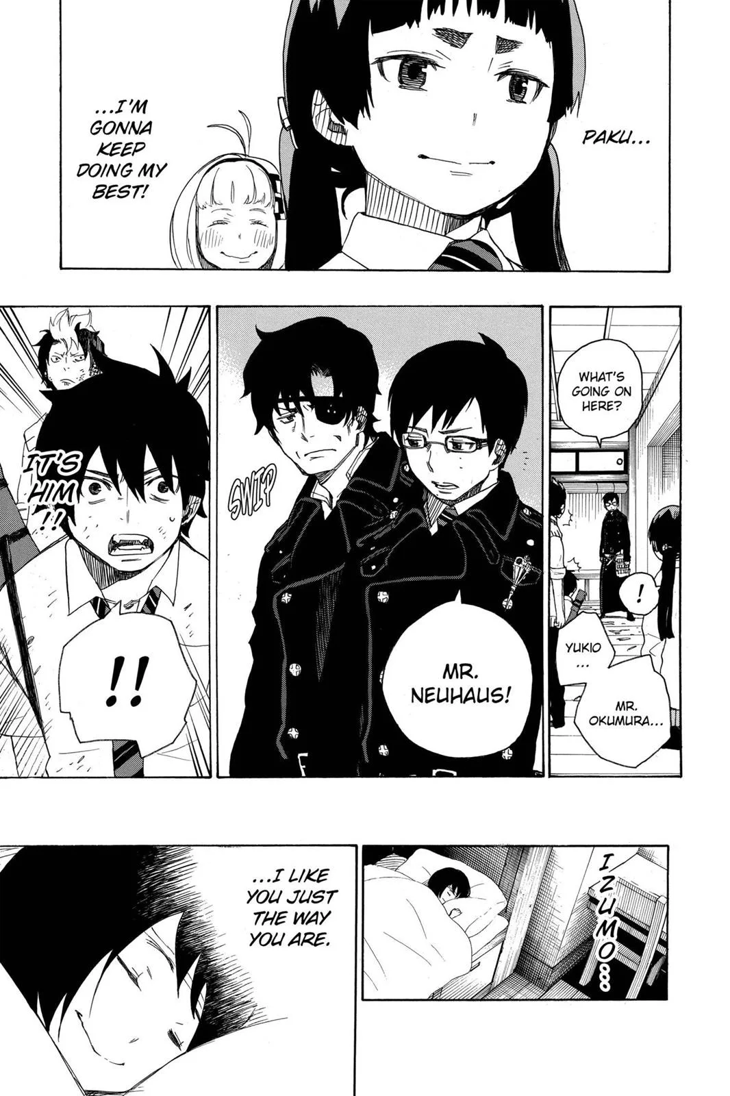 Blue Exorcist, chapter 6, page 47