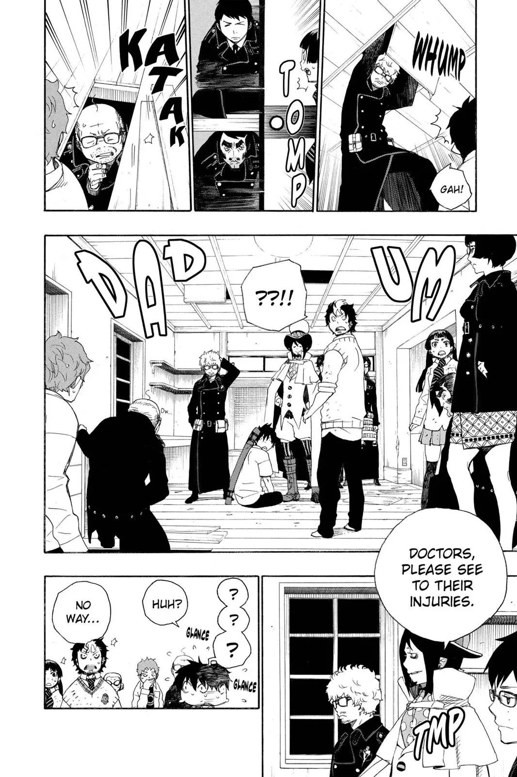 Blue Exorcist, chapter 7, page 4