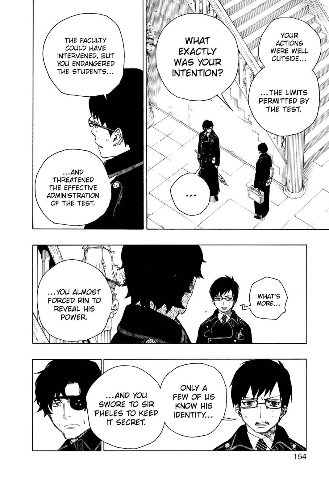 Blue Exorcist, chapter 7, page 10