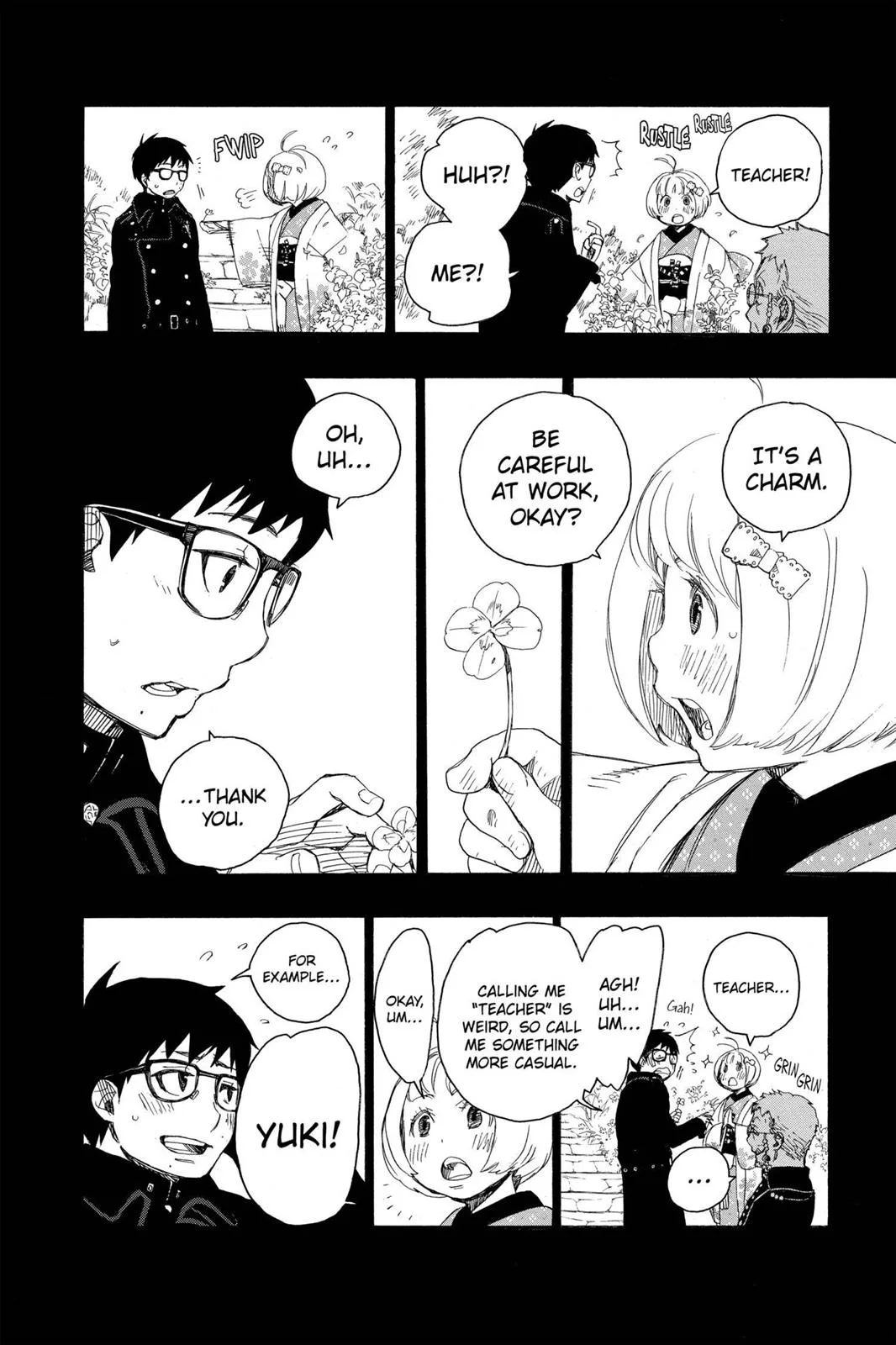Blue Exorcist, chapter 7, page 18